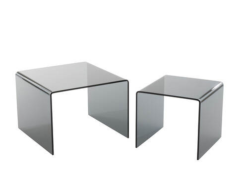 Diivanilaudade komplekt SPIRIT must, 2 tk