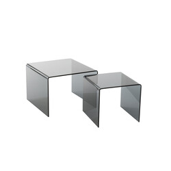 Diivanilaudade komplekt SPIRIT must, 2 tk