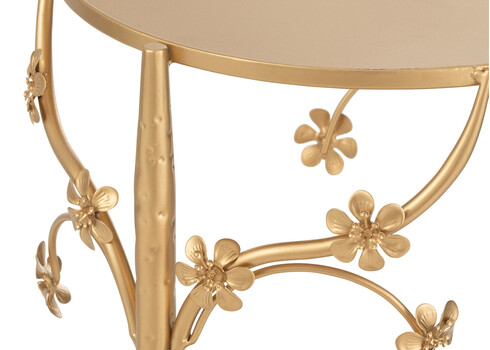 Abilaud FLORA kuldne, 30x30xH70 cm