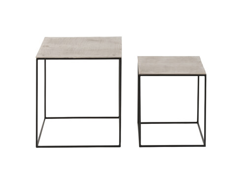 Abilaudade komplekt OXI hõbe, 2 tk