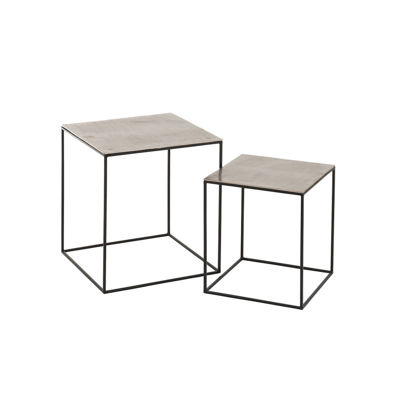 Abilaudade komplekt OXI hõbe, 2 tk