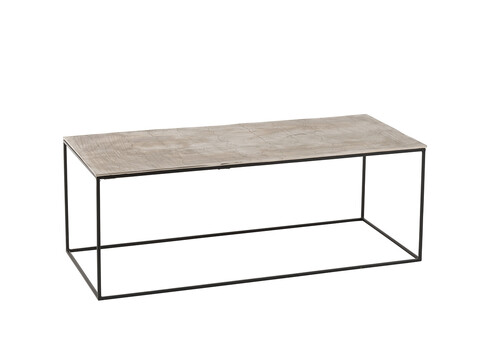 Diivanilaud OXI hõbe, 110x50xH40 cm