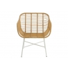 Aiatool RACHELLE pruun / valge, 68x67xH88 cm, 2 tk