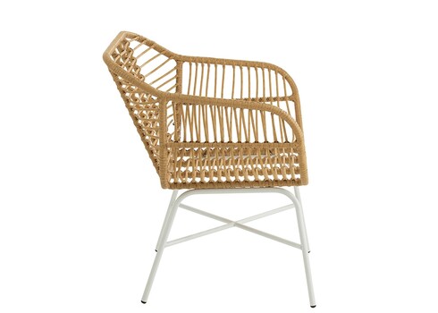 Aiatool RACHELLE pruun / valge, 68x67xH88 cm, 2 tk