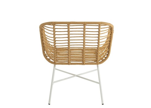 Aiatool RACHELLE pruun / valge, 68x67xH88 cm, 2 tk