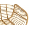 Aiatool RACHELLE pruun / valge, 68x67xH88 cm, 2 tk