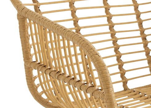 Aiatool RACHELLE pruun / valge, 68x67xH88 cm, 2 tk