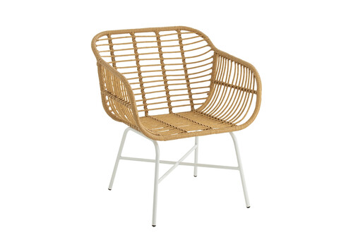 Aiatool RACHELLE pruun / valge, 68x67xH88 cm, 2 tk