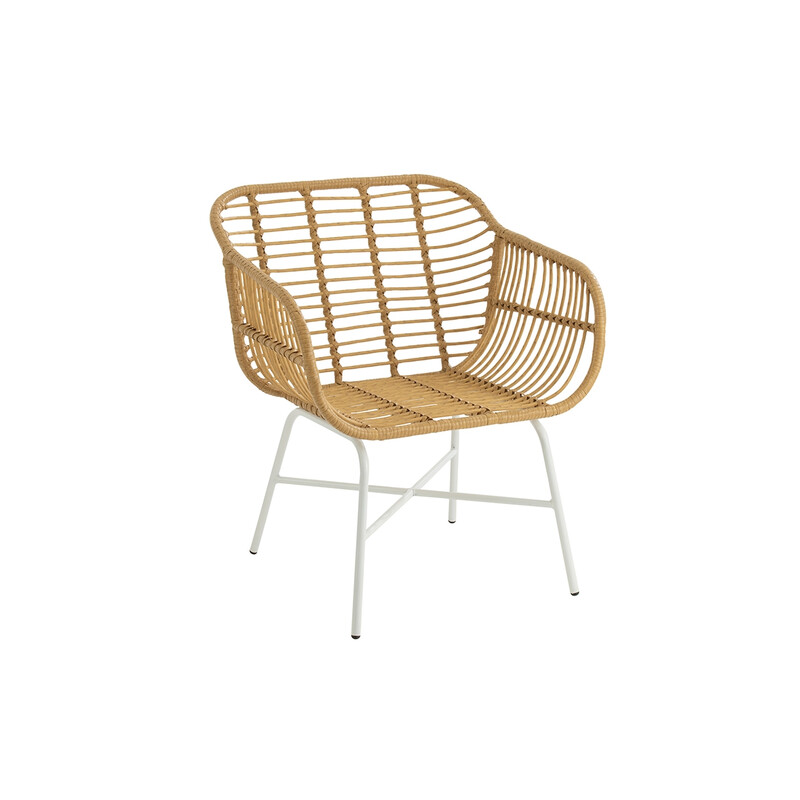 Aiatool RACHELLE pruun / valge, 68x67xH88 cm, 2 tk