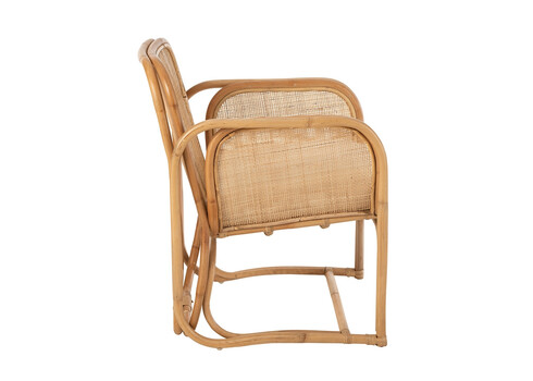 Tugitool OZARA pruun, 65x63xH65 cm