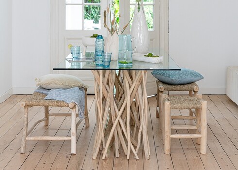 Pink TIMO pruun, 101x44xH45 cm