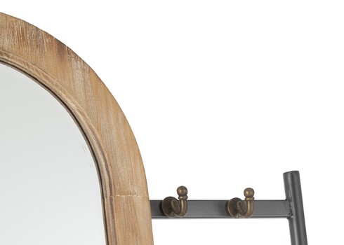 Peegel PANTAI pruun / hall, 60x40xH170 cm