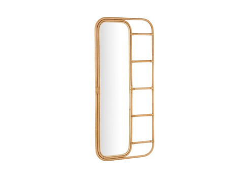 Peegel ELLEN helepruun, 80x3xH180 cm