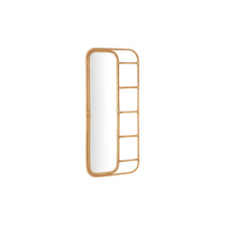 Peegel ELLEN helepruun, 80x3xH180 cm