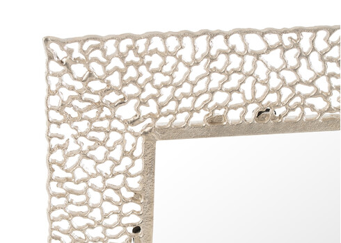 Peegel CORAL hõbe, 76x2,5xH76 cm