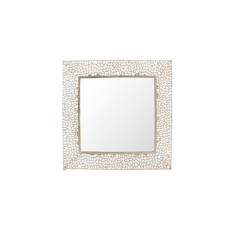 Peegel CORAL hõbe, 76x2,5xH76 cm