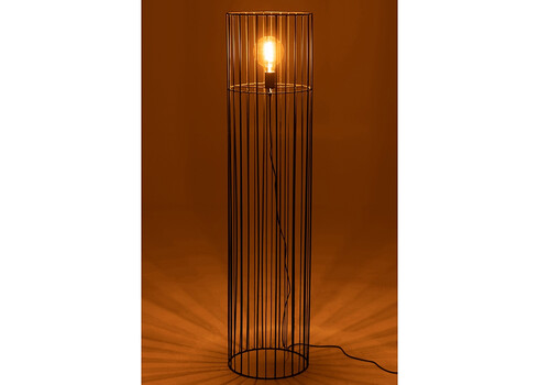 Lauavalgusti BIRD must, 14x14xH59 cm