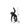 Lauavalgusti APE must, 38x21xH59 cm, E27