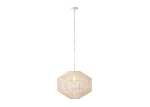 Rippvalgusti BLANCA valge, 60x60xH150 cm, E27