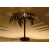 Lauavalgusti LEAF must, 60x60xH73 cm, E14
