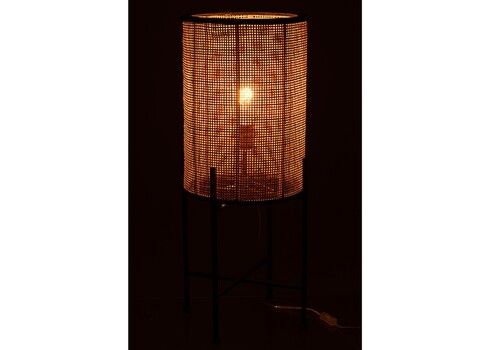 Lauavalgusti OZARA pruun / must, 30x30xH77 cm, E27