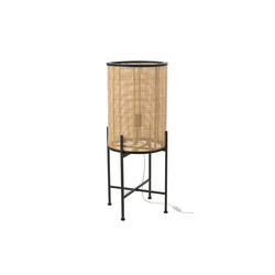 Lauavalgusti OZARA pruun / must, 30x30xH77 cm, E27