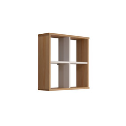 Esikuriiul MESTRE meepruun / valge, 50x16xH50 cm