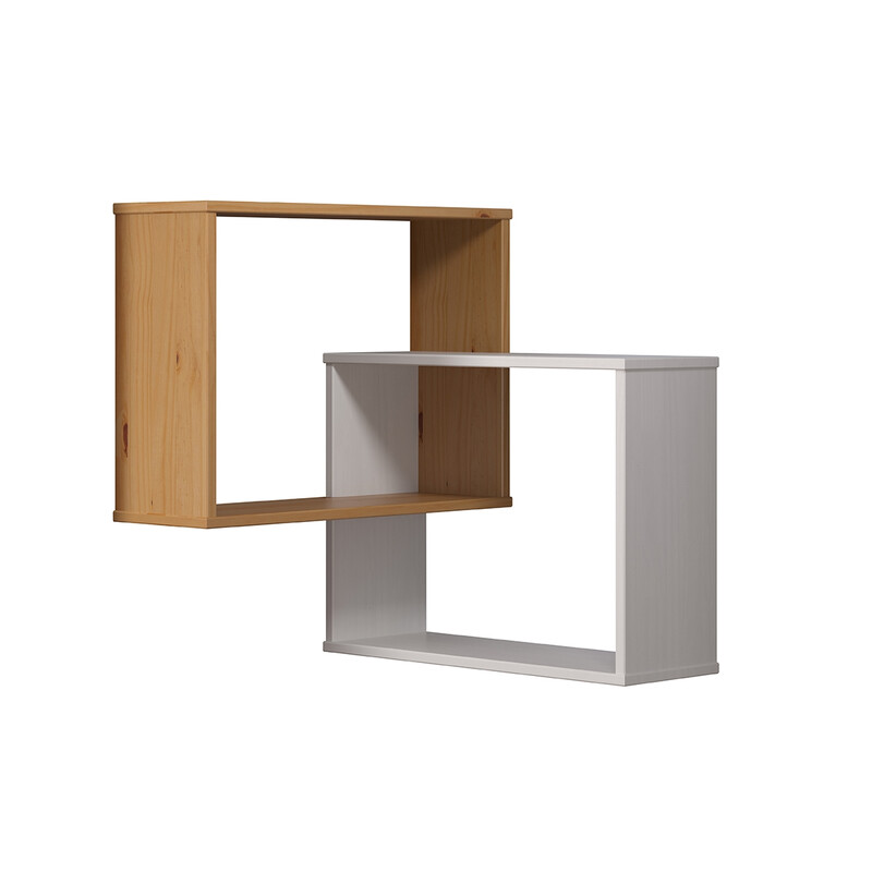 Nurgariiul Mestre valge / meepruun, 60x20xH66 cm