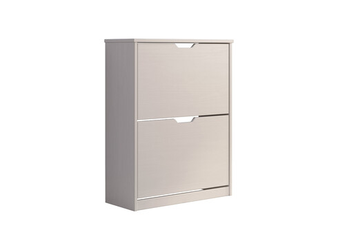 Jalatsikapp MESTRE valge, 60x25xH78 cm