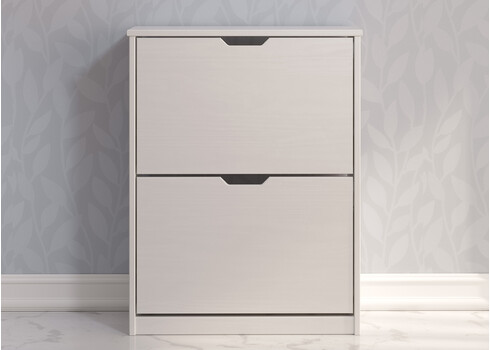 Jalatsikapp MESTRE valge, 60x25xH78 cm