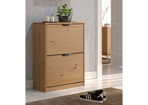 Jalatsikapp MESTRE meepruun, 60x25xH78 cm