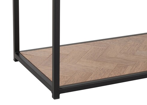 Öökapp ZIGZAG pruun / must, 50x30xH61 cm