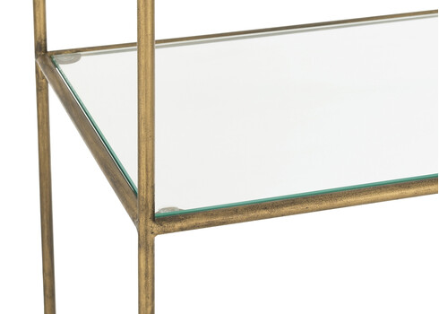 Riiul CLASS kuldne, 100x40xH200 cm