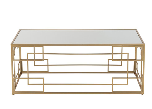 Diivanilaud FELICITY kuldne, 120x66xH48 cm