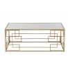 Diivanilaud FELICITY kuldne, 120x66xH48 cm