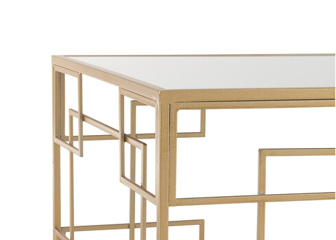 Diivanilaud FELICITY kuldne, 120x66xH48 cm