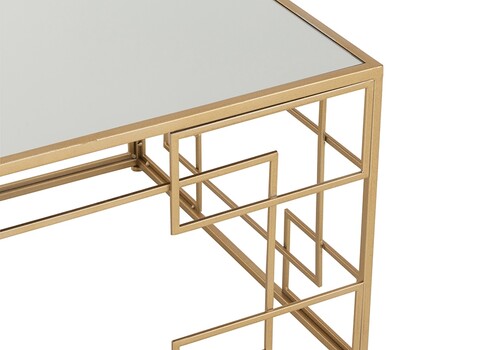 Diivanilaud FELICITY kuldne, 120x66xH48 cm