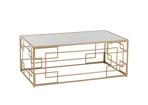 Diivanilaud FELICITY kuldne, 120x66xH48 cm