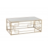 Diivanilaud FELICITY kuldne, 120x66xH48 cm