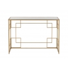Konsoollaud FELICITY kuldne, 120x40xH81 cm