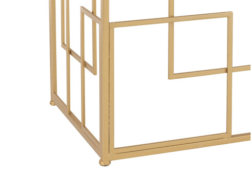 Konsoollaud FELICITY kuldne, 120x40xH81 cm