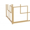 Konsoollaud FELICITY kuldne, 120x40xH81 cm