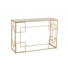 Konsoollaud FELICITY kuldne, 120x40xH81 cm