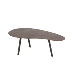 Diivanilaud DROP pruun, 90x56xH32 cm