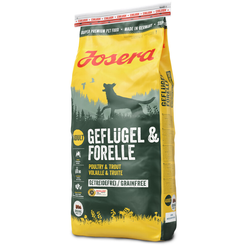 Josera Poultry & Trout koeratoit 4,5kg