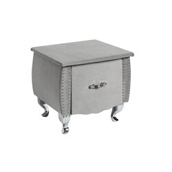 Öökapp EXTRAVAGANCIA hõbehall, 47x41xH45 cm