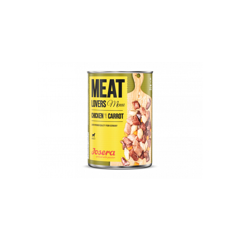 Josera Meat Lovers Menu koeratoit kana porgandiga 6x800g