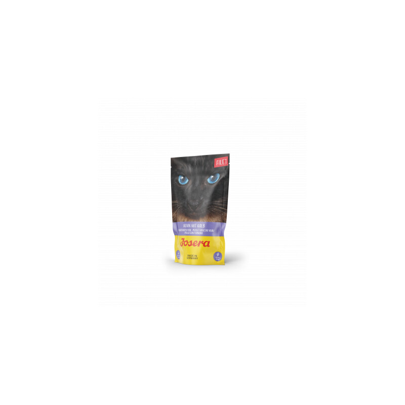 Josera kassitoit kanafilee vasikalihaga 16x70g