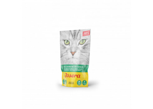 Josera kassitoit pasteet pardiliha, kanafilee ja peterselliga 16x70g