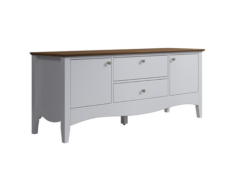 Tv-alus LISSABON valge, 140x42xH58 cm